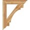 Ekena Millwork Merced Traditional Rough Sawn Bracket, Western Red Cedar, 6"W x 38"D x 46"H BKT06X38X46MRC01RWR - alternate 4